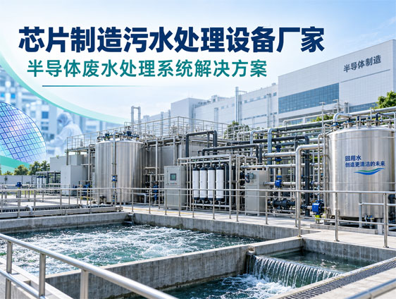 芯片制造污水处理设备厂家｜半导体废水处理系统解决方案